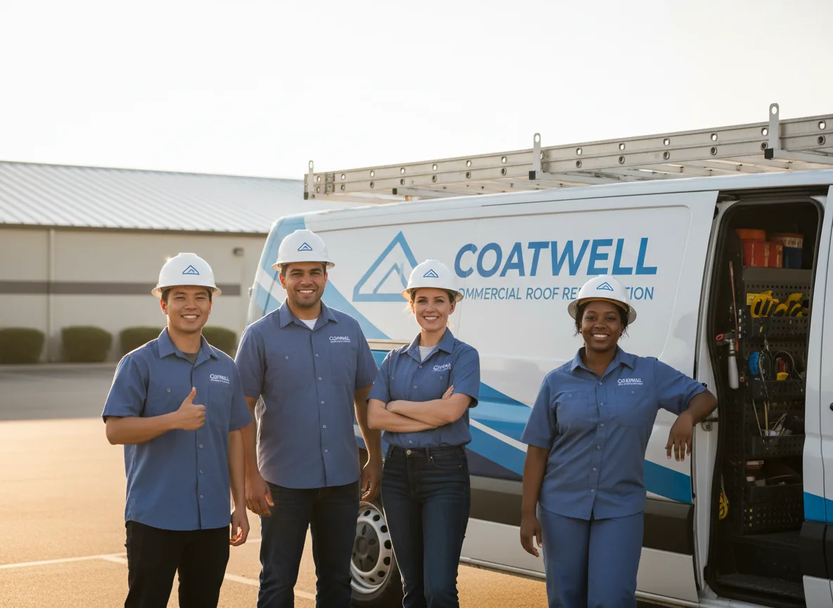 Commercial roof coating company in Glasgow, DE